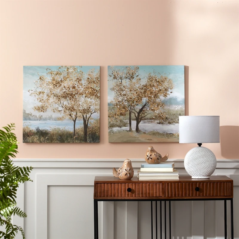 Slickblue Tree Print for Stylish Wall Art and Home Decor (Set of 2)