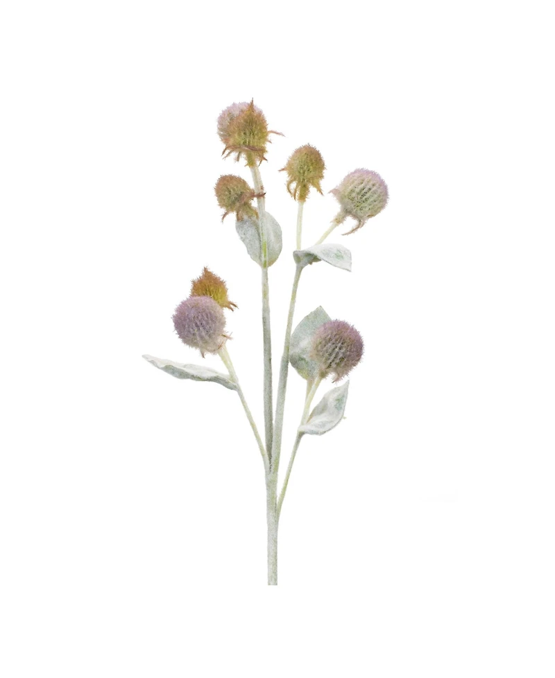 Slickblue Thistle Spray with Chic Design for Modern Holiday and Home Decor (Set of 6)