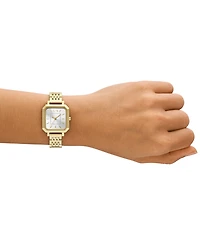 A|X Armani Exchange Women's Quartz Three-Hand Gold Stainless Steel 27MM