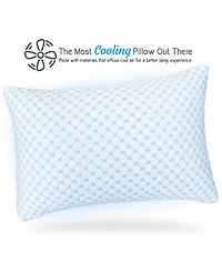 Nestl Memory Foam Gel Infused Reversible Cooling Pillow