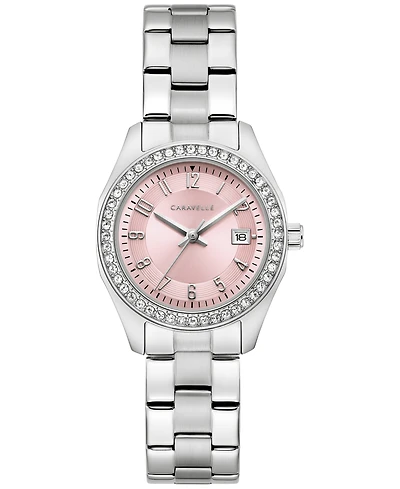 Caravelle Women's Stainless Steel Bracelet Watch 28mm