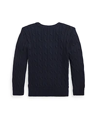 Polo Ralph Lauren Toddler and Little Boys Cable-Knit Cotton Sweater