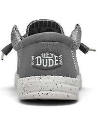 Hey Dude Men's Wally Stretch Sox Slip-On Casual Moccasin Sneakers from Finish Line
