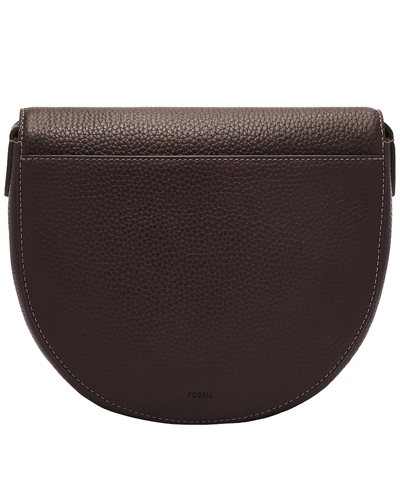 Fossil Everleigh Leather Small Flap Crossbody Bag