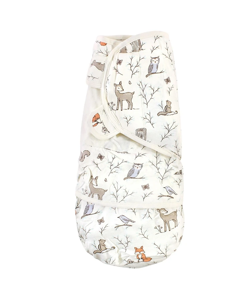 Hudson Baby Boys Cotton Swaddle Wrap, Koala, 0-3 Months