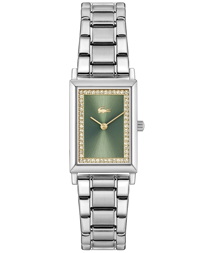 Lacoste Women's Catherine Silver Stainless Steel Bracelet Watch 20.70mm