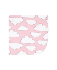 Hudson Baby Girls 10Pk Flannel Washcloths (Cotton Poly