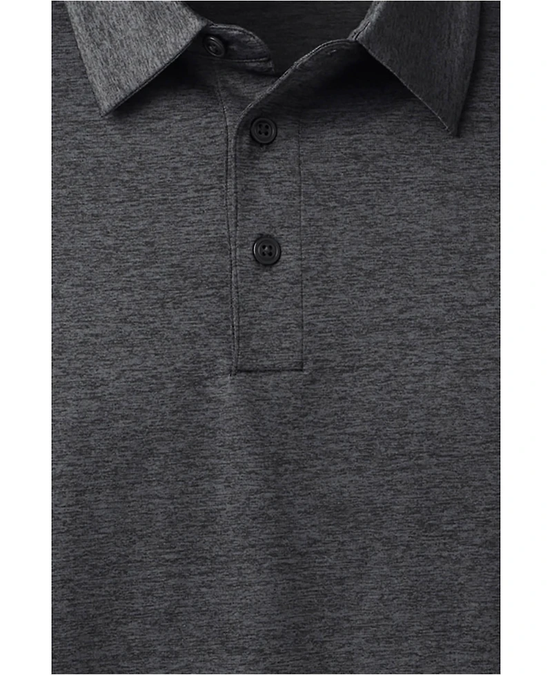 Lands' End Men's Rapid Dry Space Dye Polo Shirt