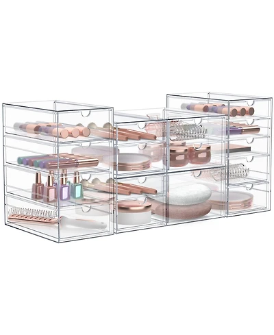 Sorbus Drawers Acrylic Organizer for Makeup, Organization and Storage, Art Supplies, Jewelry, Stationary