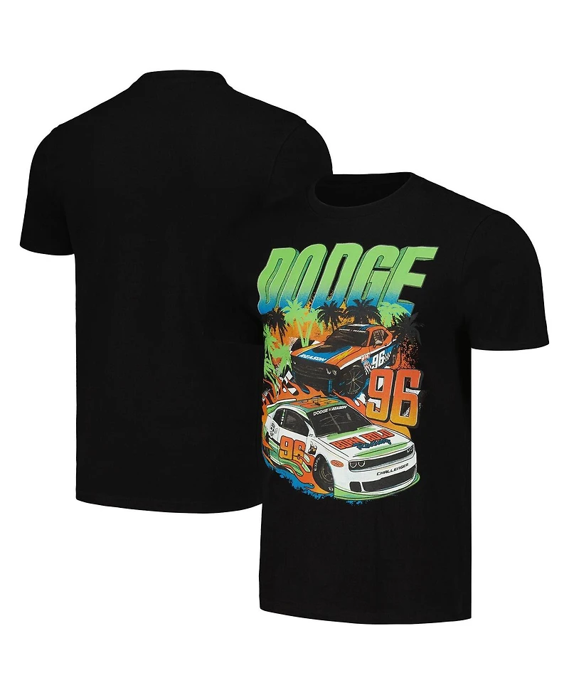 Reason Men's Black Dodge '96 Graphic T-Shirt