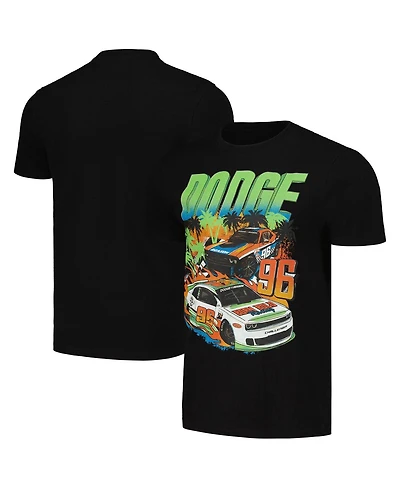 Reason Men's Black Dodge '96 Graphic T-Shirt
