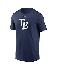Nike Men's Navy Tampa Bay Rays Fuse Logo T-Shirt