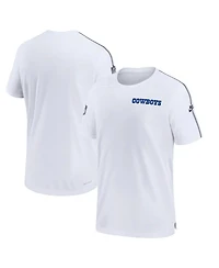 Nike Men's White Dallas Cowboys 2024 Sideline Coach Uv Performance T-Shirt