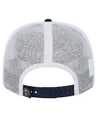 New Era Men's Navy/White Denver Nuggets Trucker 9SEVENTY Coolera Stretch-Snap Hat