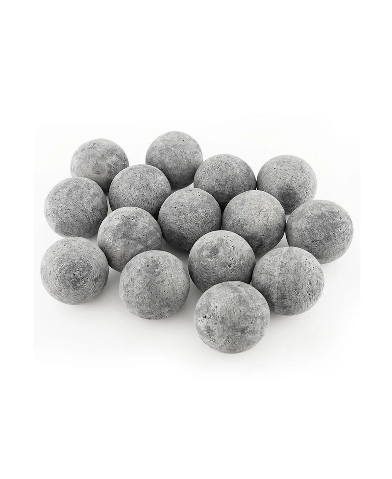 Skonyon 15 Pieces Ceramic Fiber Fire Balls for Outdoor Use