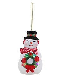 Mr. Christmas 4.5" Ceramic Ornament Snowman