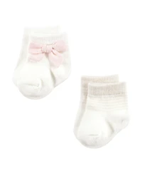 Hudson Baby Girls 12Pc Headband and Socks Giftset