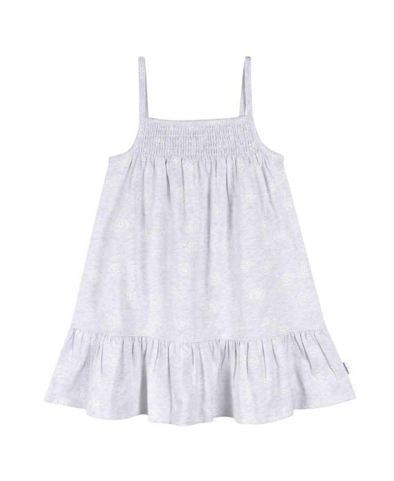 Toddler Girls Short Sleeve and Sleeveless Dress, 2 Pack