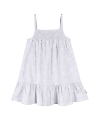 Toddler Girls Short Sleeve and Sleeveless Dress, 2 Pack