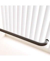 Streamdale Furniture Semi-Frameless Double Bypass Sliding Shower Door with Tempered Glass