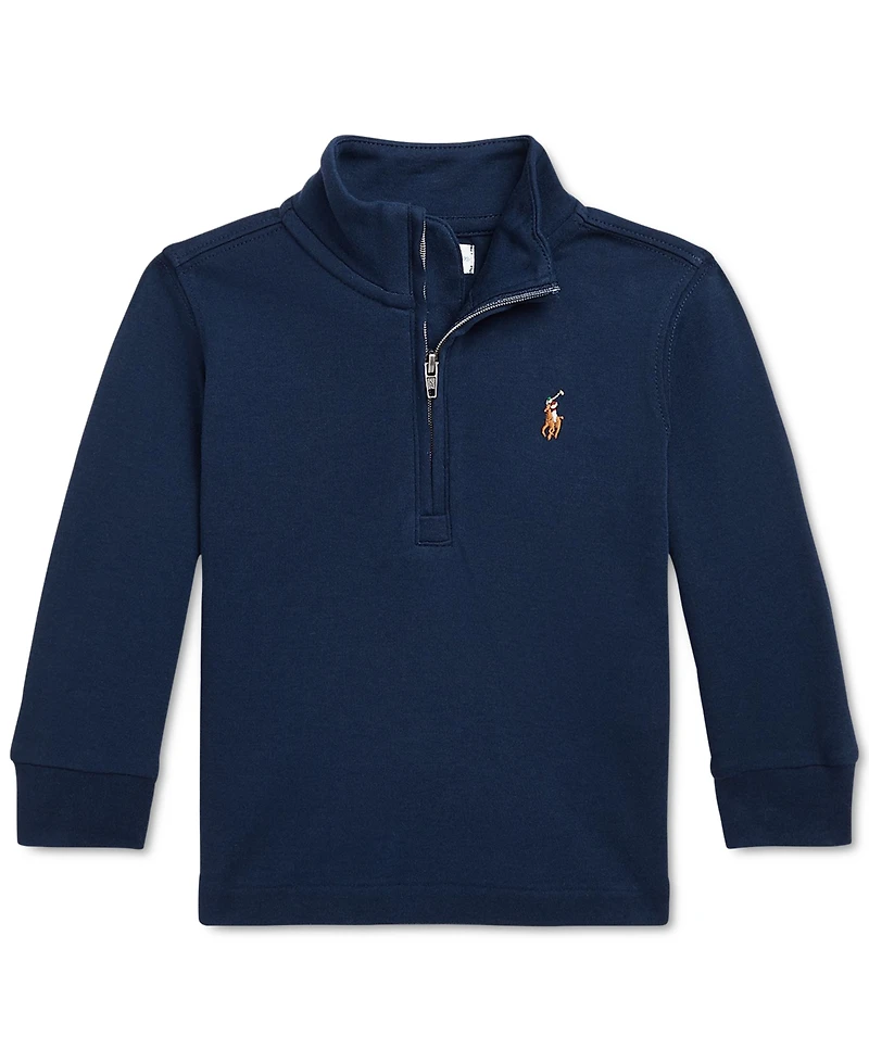 Polo Ralph Lauren Baby Cotton Quarter-Zip Sweater