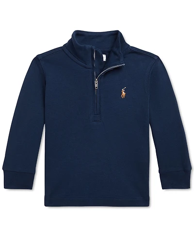Polo Ralph Lauren Baby Cotton Quarter-Zip Sweater