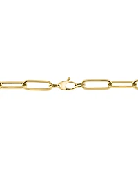 Effy Diamond Paperclip Link 18" Collar Necklace (2 ct. t.w.) in 14k Two-Tone Gold