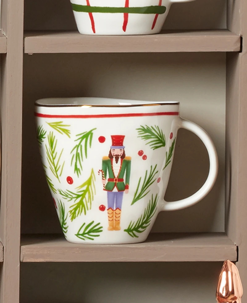 Lenox Nutcracker Mugs, Set of 4