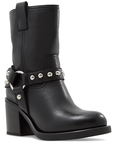 Aldo Women's Albai Motorcycle Stud Ankle Booties