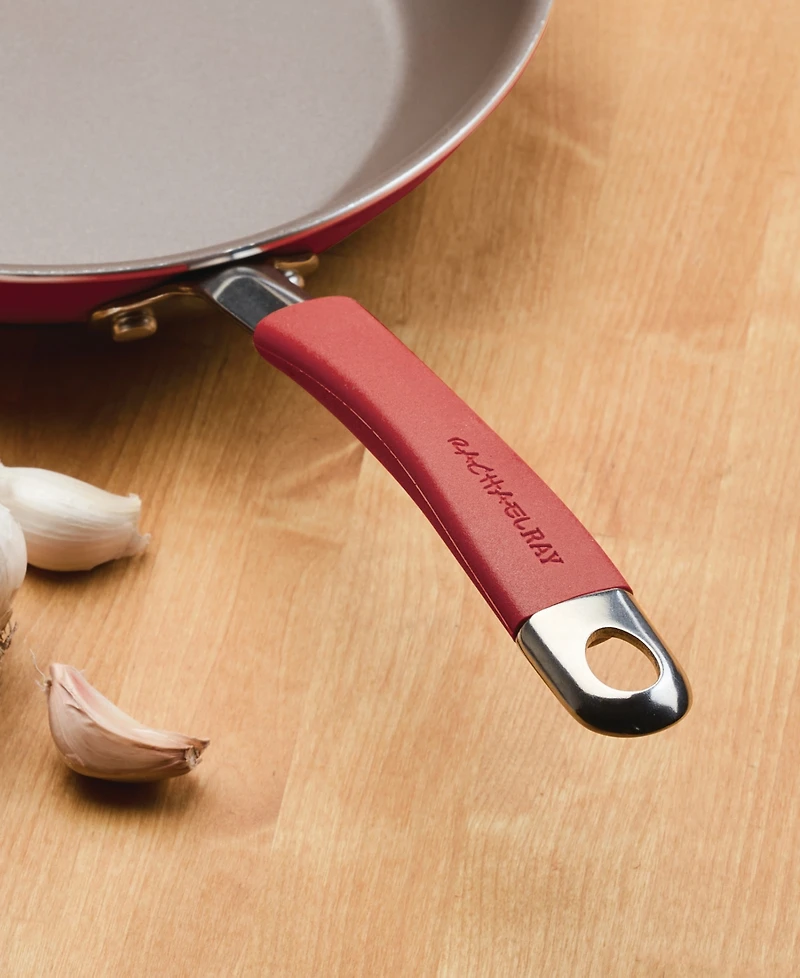 Rachael Ray Cucina Porcelain Enamel 10 Piece Nonstick Cookware Set