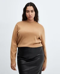 Mango Women's Regular Pencil Skirt