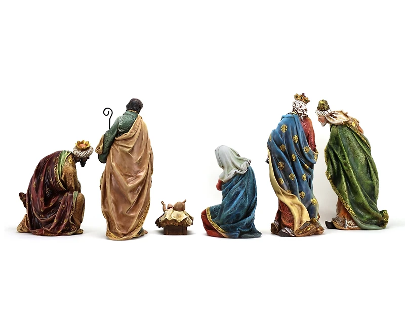 Napco Nativty Set 6 Extra Large Pieces