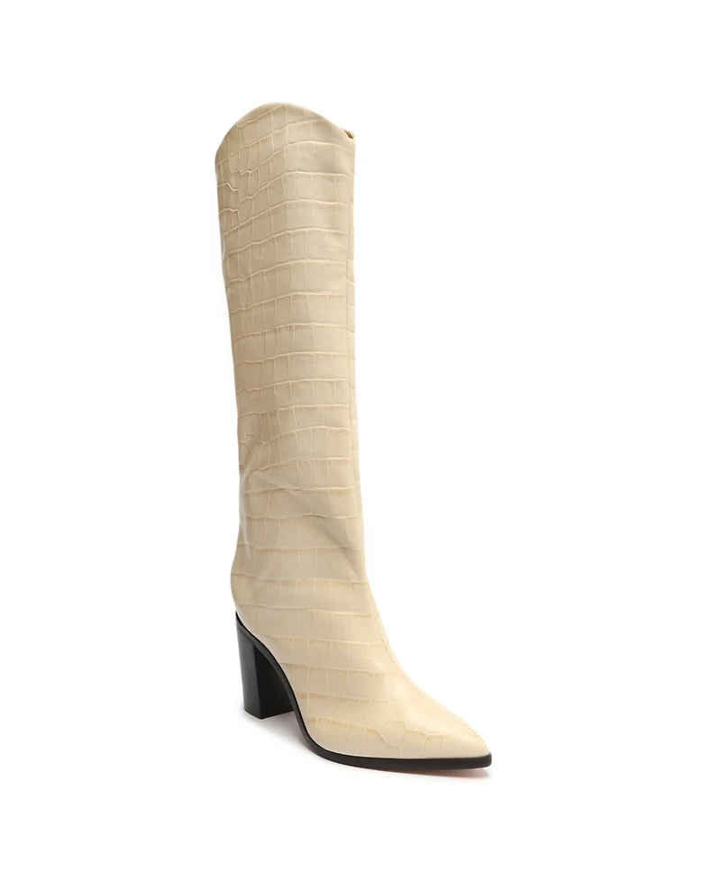 Schutz Women's Maryana Knee High Block Heel Boots