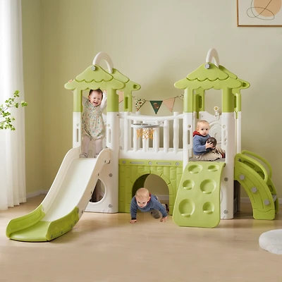 Streamdale 8-in-1 Toddler Climber & Slide Playset