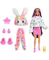 Barbie Cutie Reveal Bunny Color Dream Doll Series with 10 Surprises & Accessories