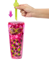 Barbie Pop Reveal Bubble Berry Bliss Scented Tea Series & Doll Accessories Set