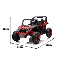 Streamdale 24V Kids Ride-on Utv with Remote and Safety