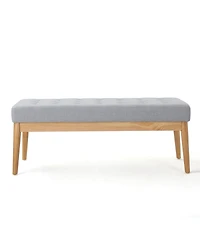 Streamdale Furniture Mid-Century Modern Tufted Bench with Versatile Charm