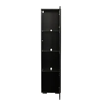 Streamdale Furniture Side Cabinet With Aluminum Strip Lamp