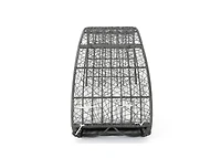 Streamdale Furniture Outdoor Wicker Overhead Canopy Daybed Water Resistant Cushion