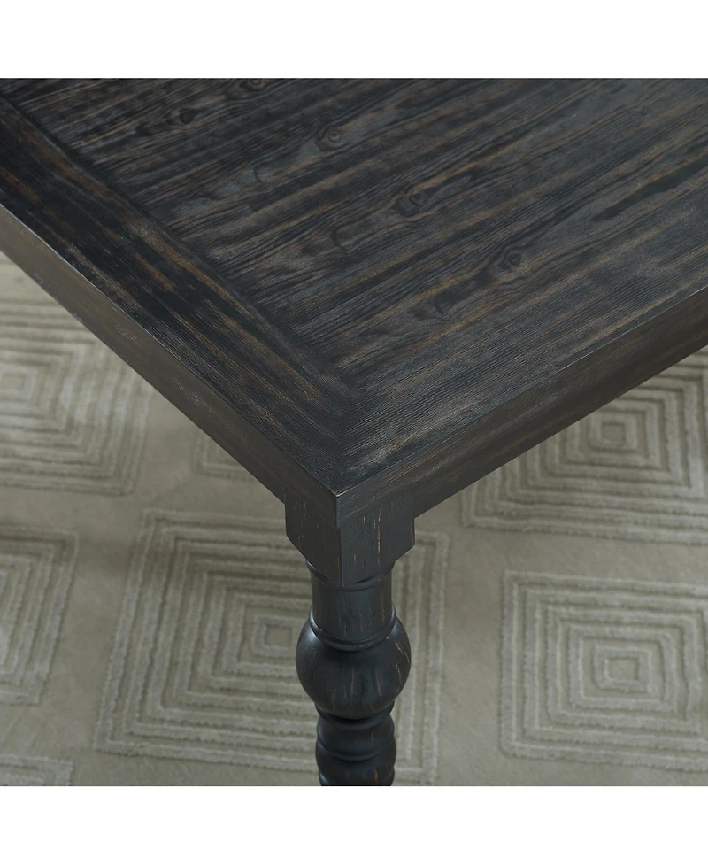 Streamdale Urban Style Dining Table, Black