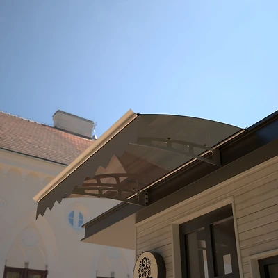 Streamdale Furniture 47" x 34" Polycarbonate Awning Canopy