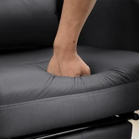 Streamdale Ergonomic Swivel Chair with Lumbar Support and Footrest