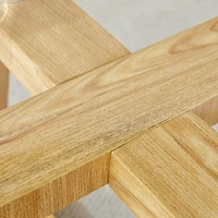 Streamdale Wood-color Mdf Coffee Table Nature's Simplicity, Modern Elegance