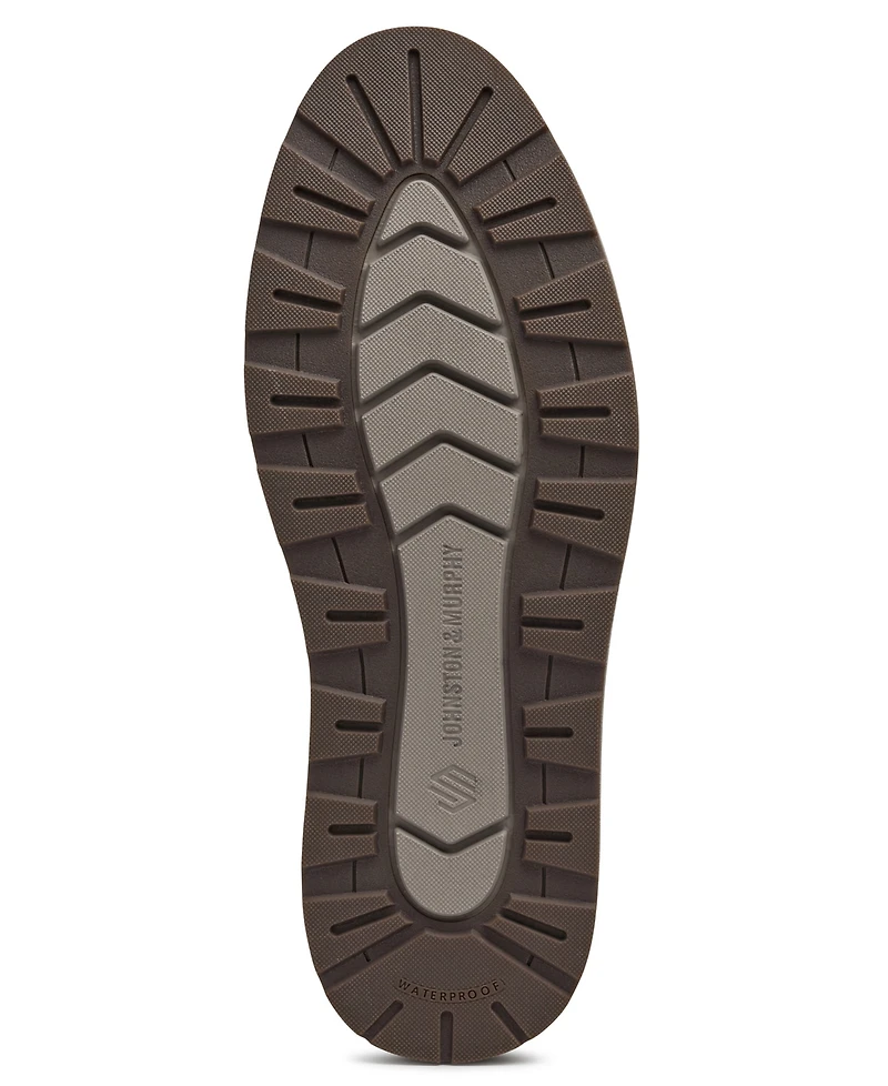 Johnston & Murphy Men's Waterproof Upton Lug Plain Toe Boots