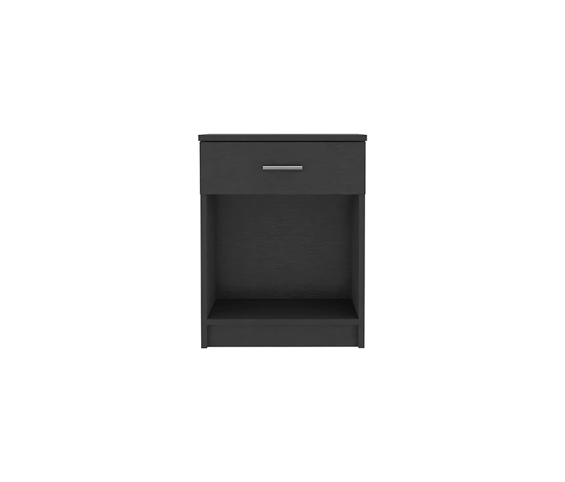 Streamdale Eco Nightstand, Superior Top, One Drawer, Lower Shelf
