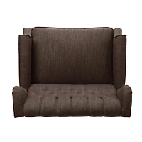 Streamdale Diamond Stitch Wingback Manual Recliner Comfort and Style United