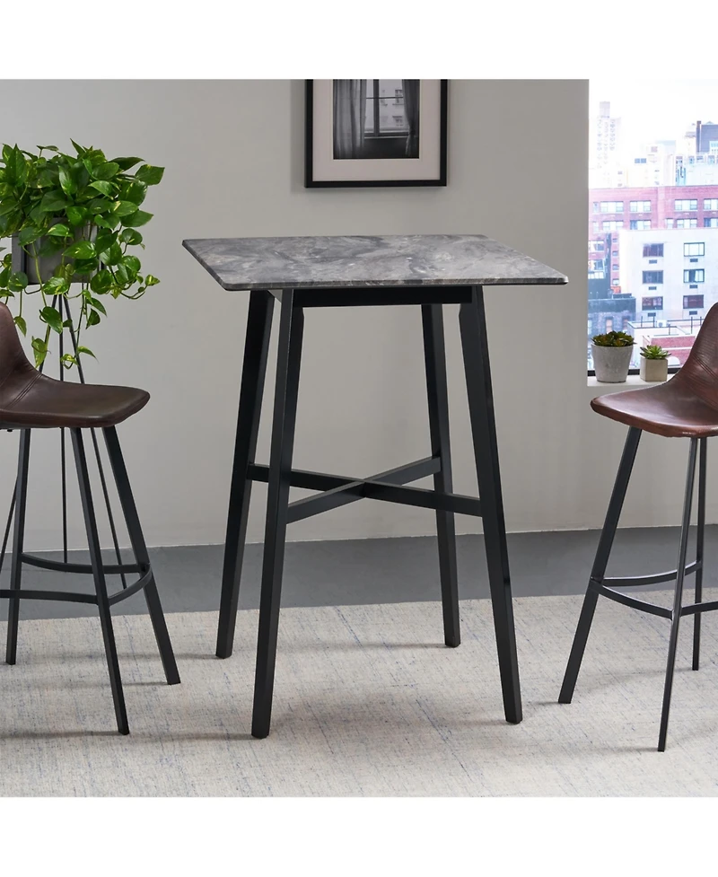 Streamdale Modern Laminate Bar Table for Dining, Kitchens, and Bars