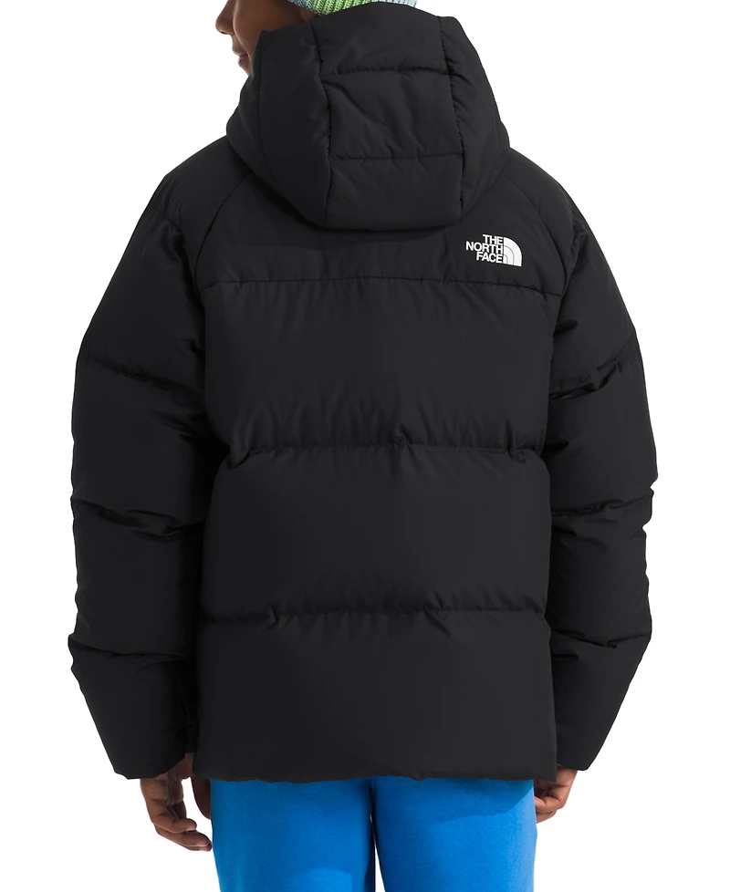 The North Face Big Boys Quilted Full-Zip Hooded Down Jacket