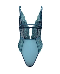 Adore Me Women's Calissa Lace Bodysuit Lingerie